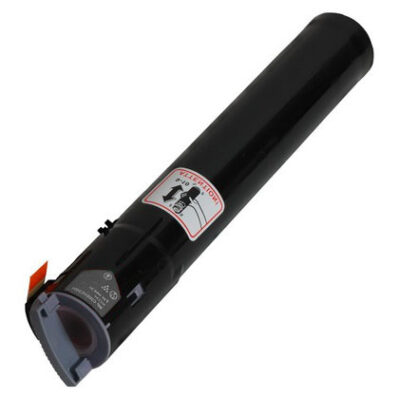 Black toner cartridge for a printer.
