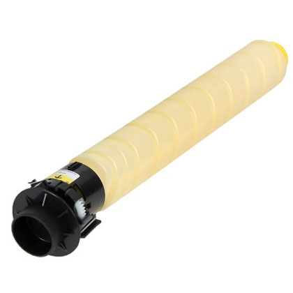 Yellow toner cartridge for a printer.